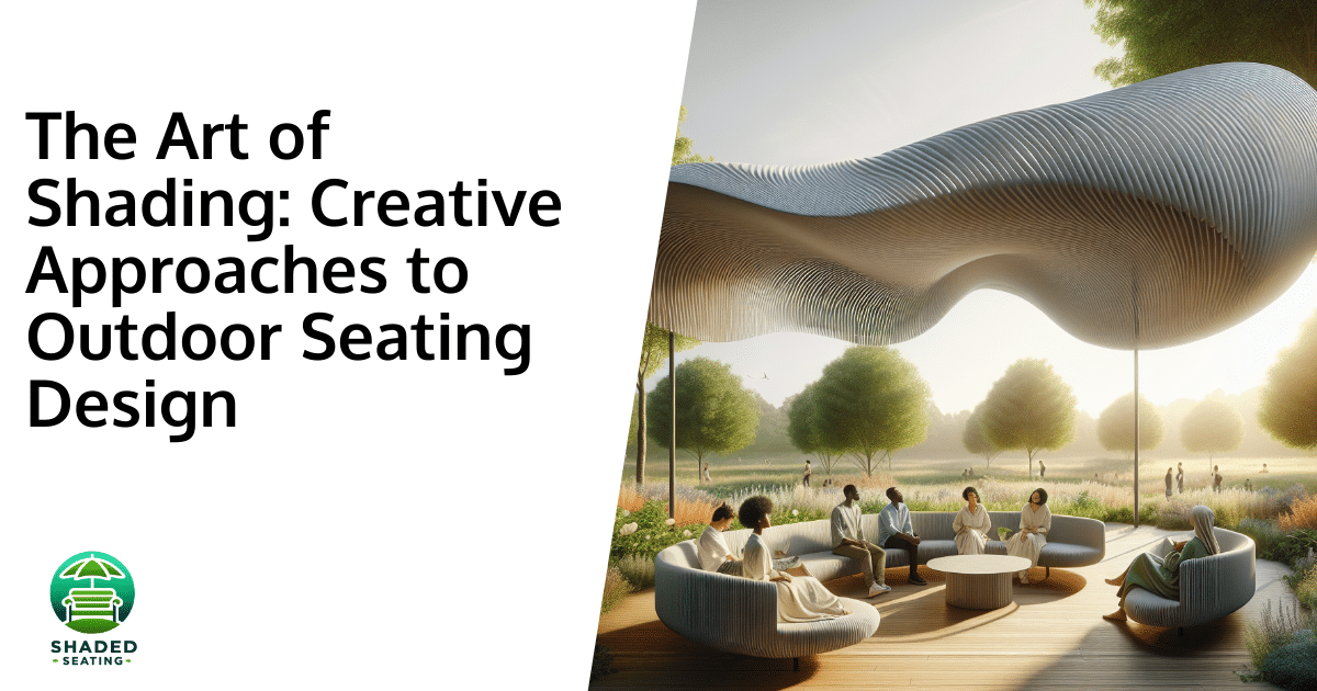 The Art of Shading: Creative Approaches to Outdoor Seating Design