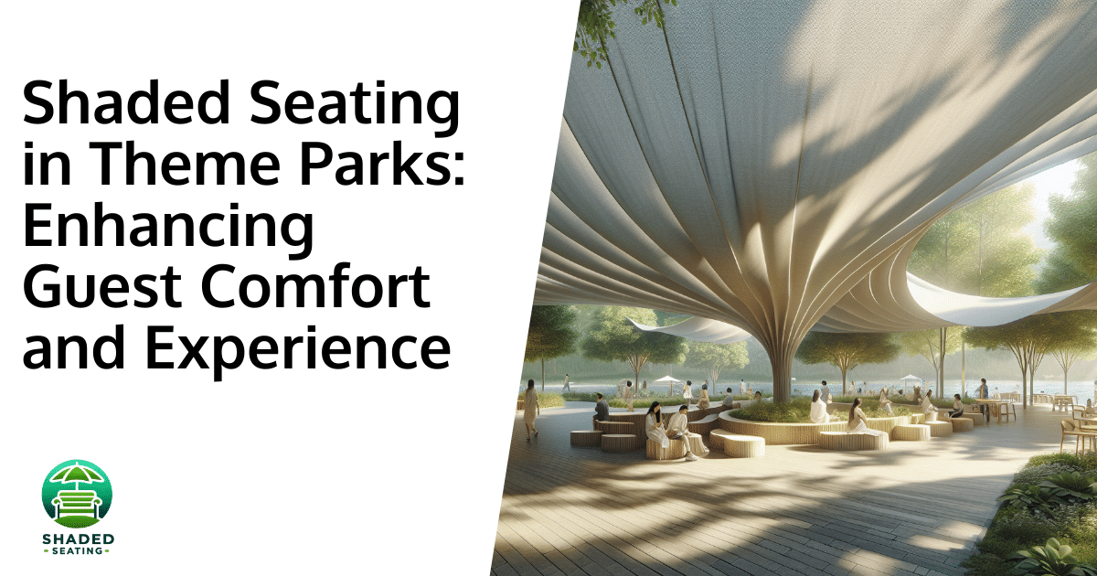 Shaded Seating in Theme Parks: Enhancing Guest Comfort and Experience